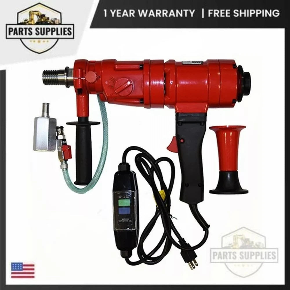 3 Speed 2HP Handheld Core Drill for Virginia Abrasives CD3 (Case Included)