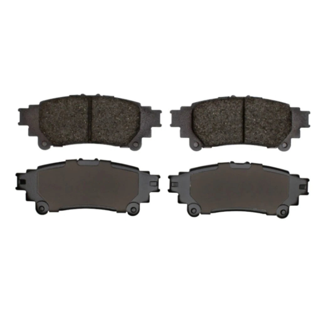 Set of 4 Ceramic Disc Brake Pads for Toyota Highlander (2014–2019) ALX-PAU-DF-1551-1391-01-CLA4