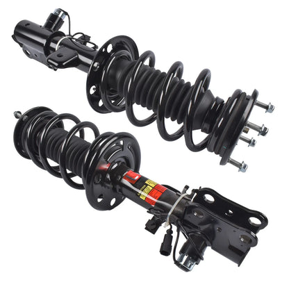 2X Front Shock & Spring Assembly with Electronic for Lincoln MKS (2013–2016)