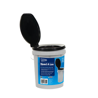 Portable Camping Toilet for Outdoor Use (Compact Festival Bucket Potty)