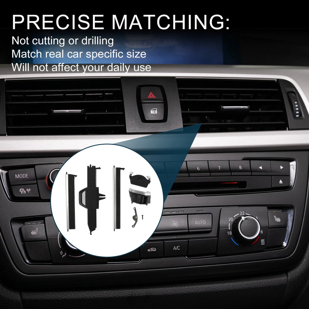AC Air Vent Clips Tab Set for BMW 3 Series G20 G21/4 Series G22 (2019–2023)