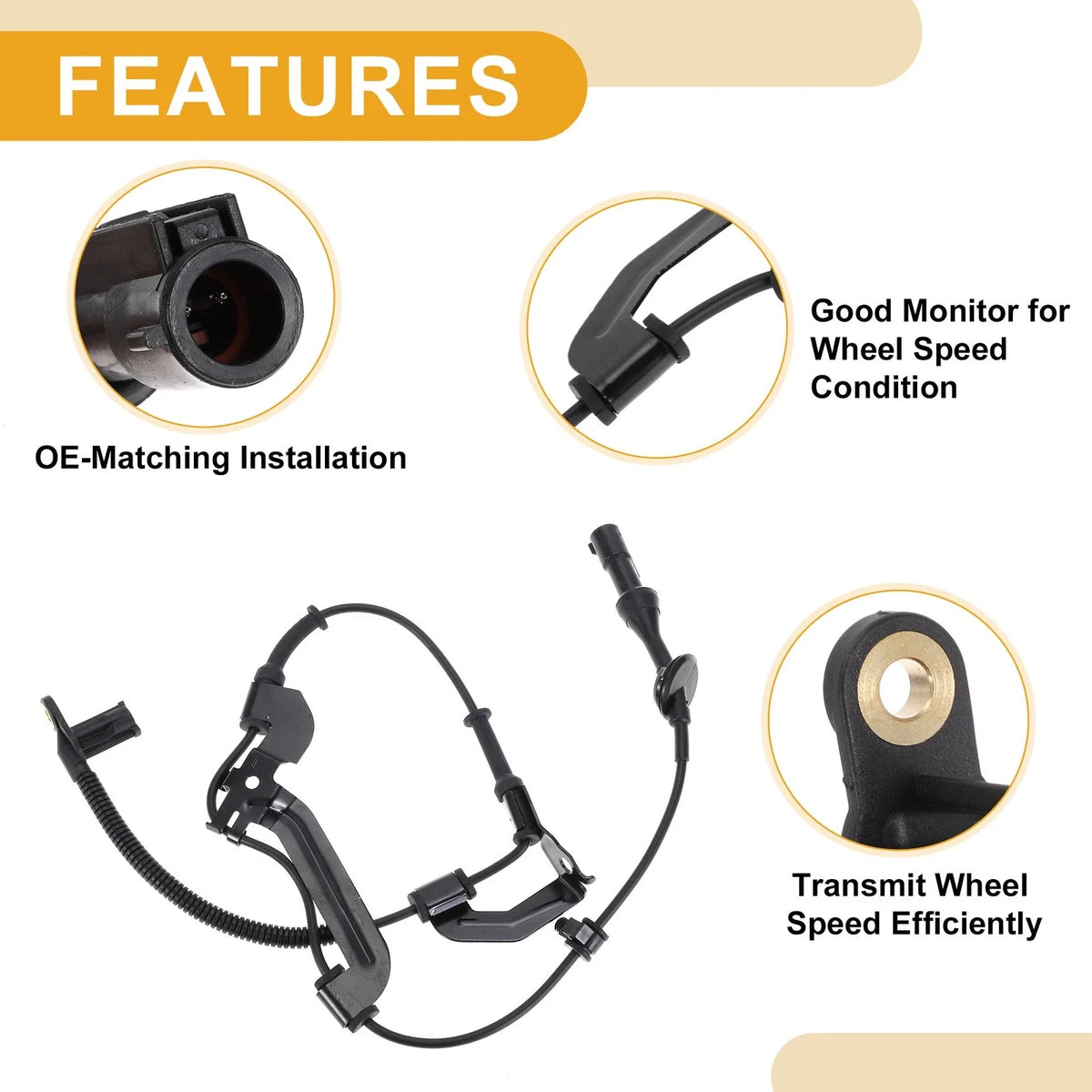 ABS Wheel Speed Sensor No.YL8Z2C205AB for Ford Escape (2001–2007)