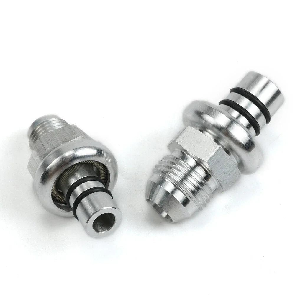 Billet Fuel Rail Adapter Kit for Mustang (1986–1998) -6AN & -8AN