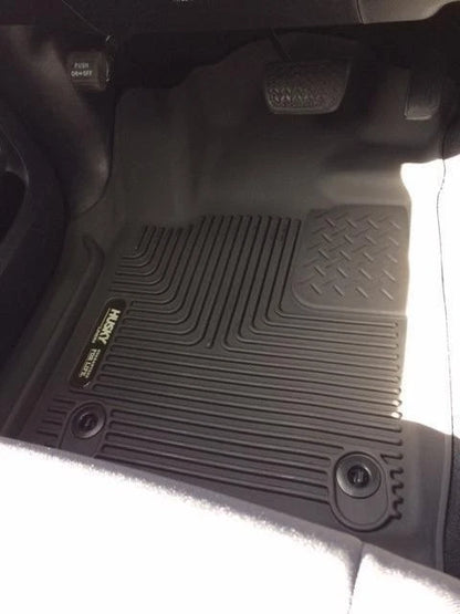 Set of 2 Husky Liner X-Act Contour Front Floor Mats for Tundra Sequoia (2012–2021) 53711