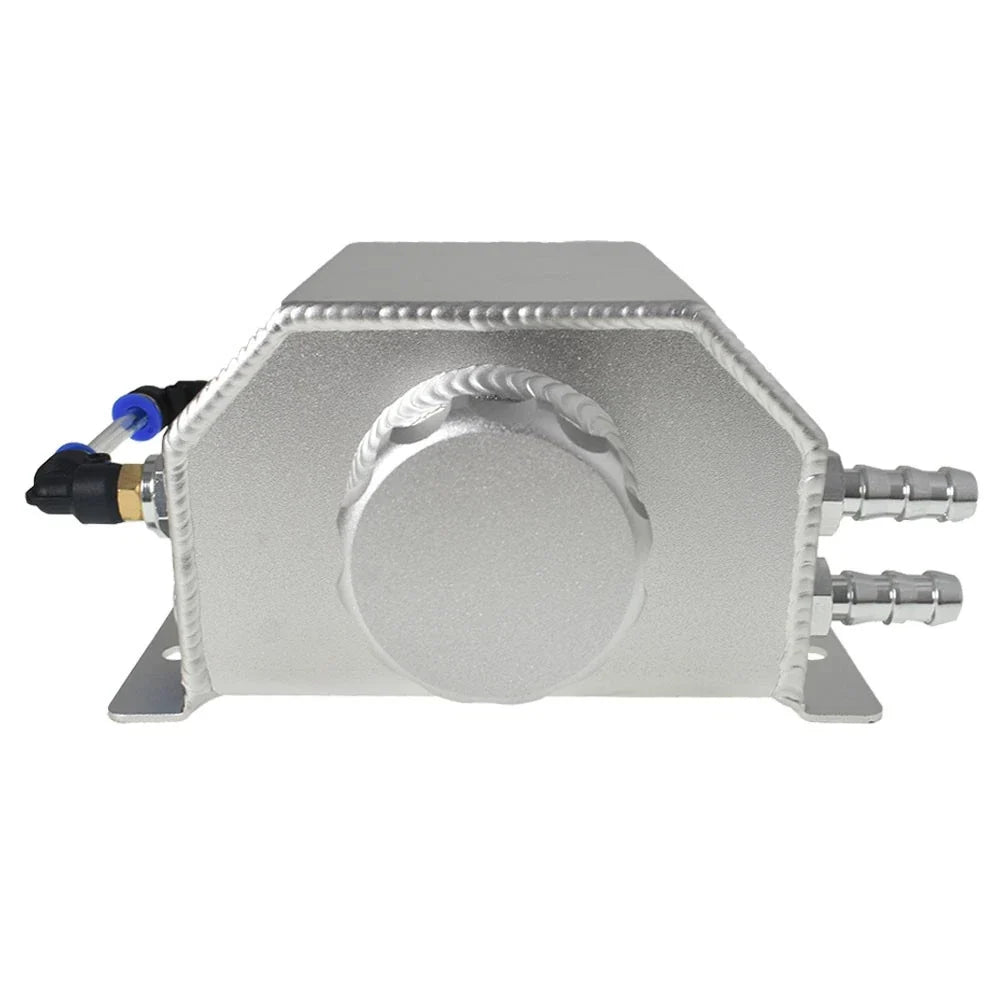 Aluminum Water Coolant Radiator Overflow Recovery Tank for Universal Vehicles (1L)