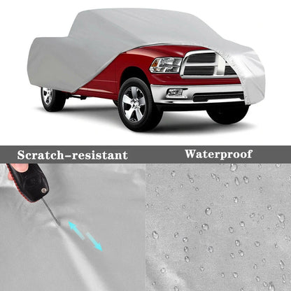 Outdoor Waterproof Pickup Truck Cover for Protection Against Sun & Rain