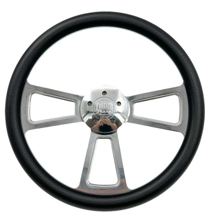 18 Inch Steering Wheel Carbon Fiber Vinyl Wrap for Peterbilt Kenworth (2005–2015)