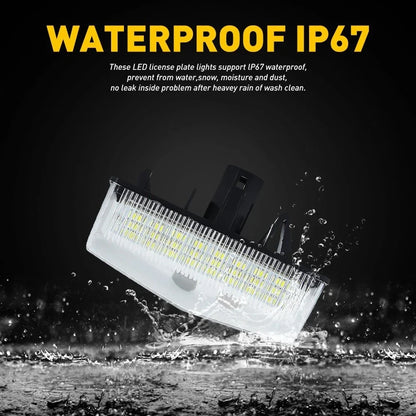LED License Plate Light for Toyota Matrix Prius RAV4 Venza Lexus (2003–2023)
