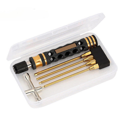 4 in 1 Hex Screwdriver Tool for 1/10 1/8 RC Crawler Car