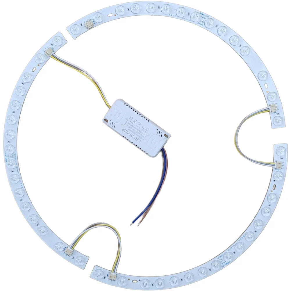 Curved LED Strip Light for Fan (38cm) - Energy Saving, Magnetic Attachment