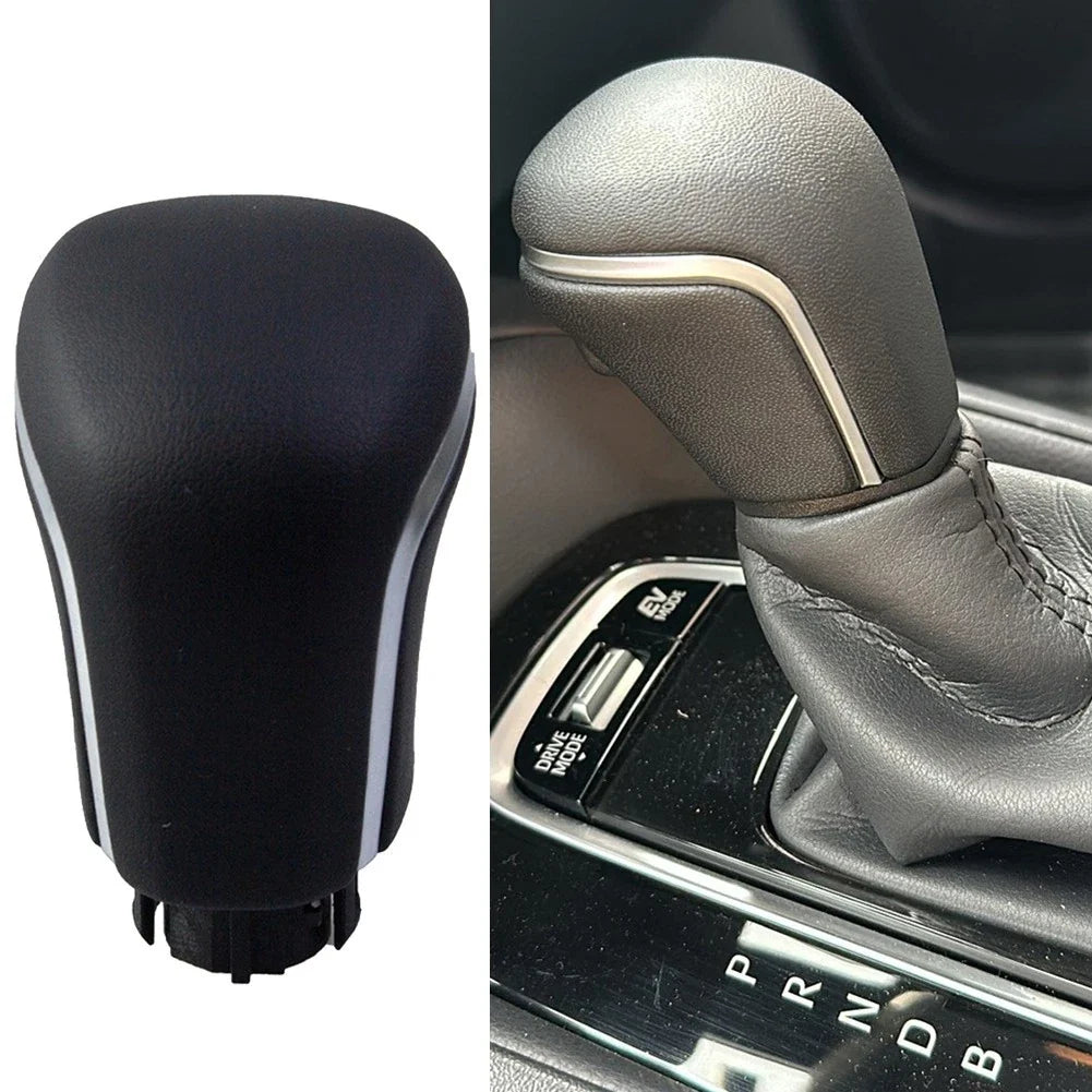 Black PU Leather Shift Knob for Toyota Camry Avalon Corolla