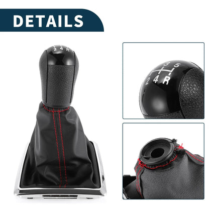 5 Speed Manual Gear Shift Knob with Cover for Ford Focus MK2 (2004–2008)