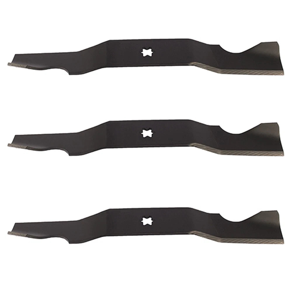 Set of 3 Mower Blades for Cub Cadet (Fits MTD742-04053A, 742-04056)