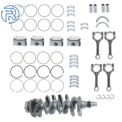 Engine Overhaul Rebuild Kit with Crankshaft & Connecting Rod for Hyundai Kia 1.6 G4FJ