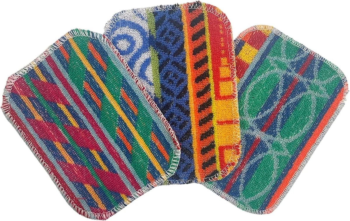 3X Scrubbing & Scouring Pads for European Vehicles (Multicolor)