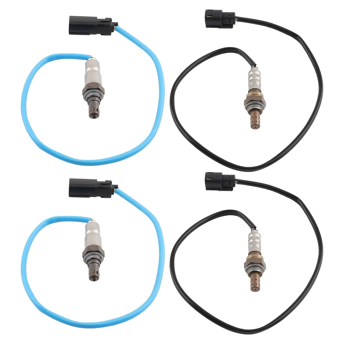 Set of 4 Upstream & Downstream O2 Oxygen Sensors for Ford Edge (2011) - A0PF29, 234-5038, BL3A-9Y460-CA, BL3Z-9F472-A