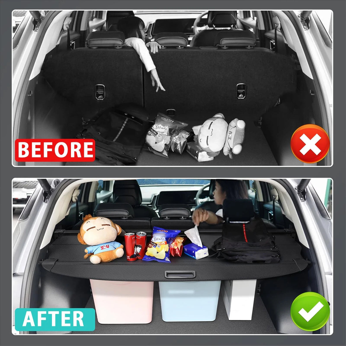 Retractable Cargo Cover for Honda CR-V (2023–2026)