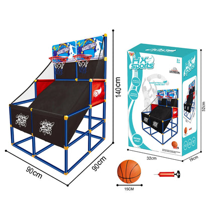 Dual Shot Basketball Arcade Game for Kids - T034-001