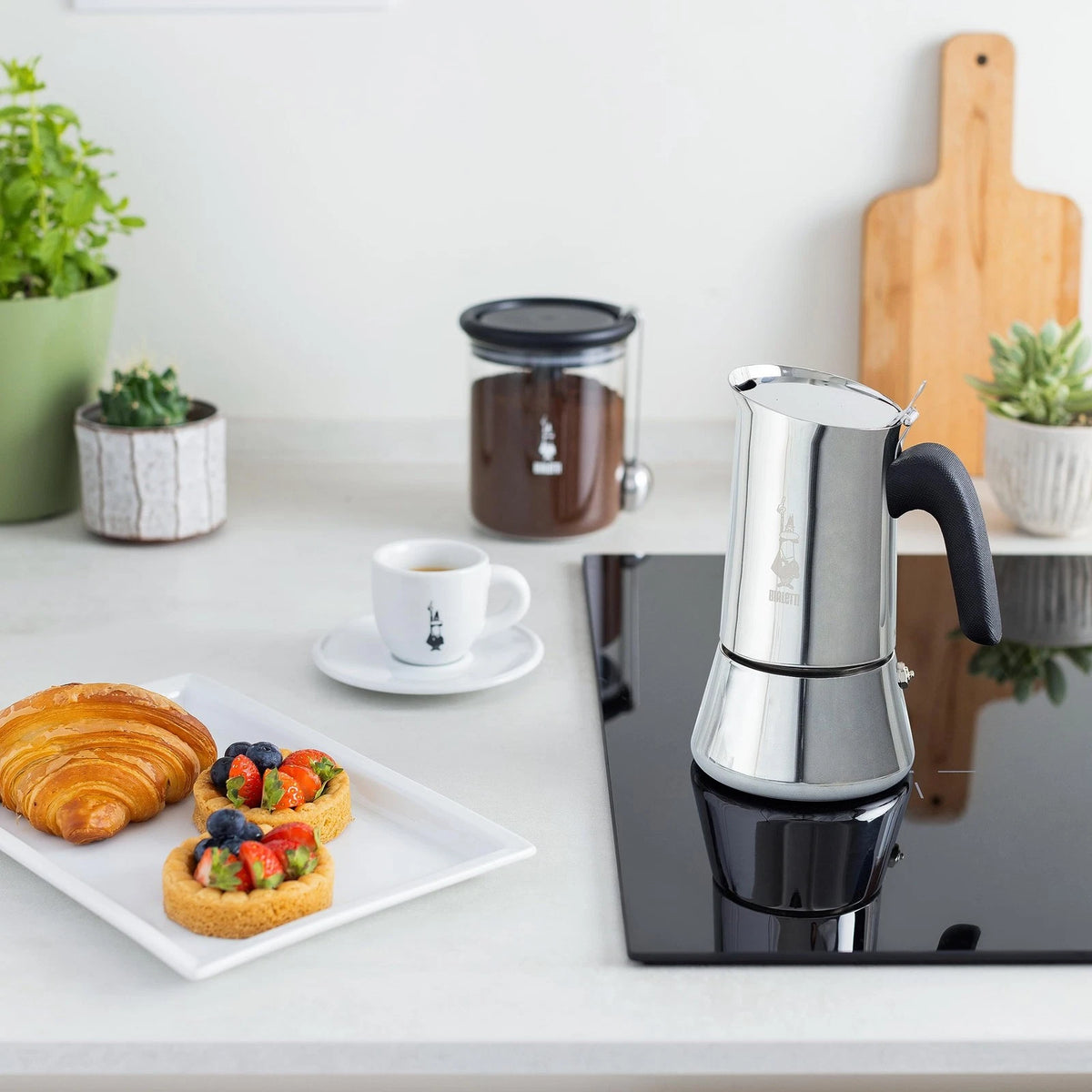 6-Cup Stovetop Coffee Maker for Bialetti Venus Induction