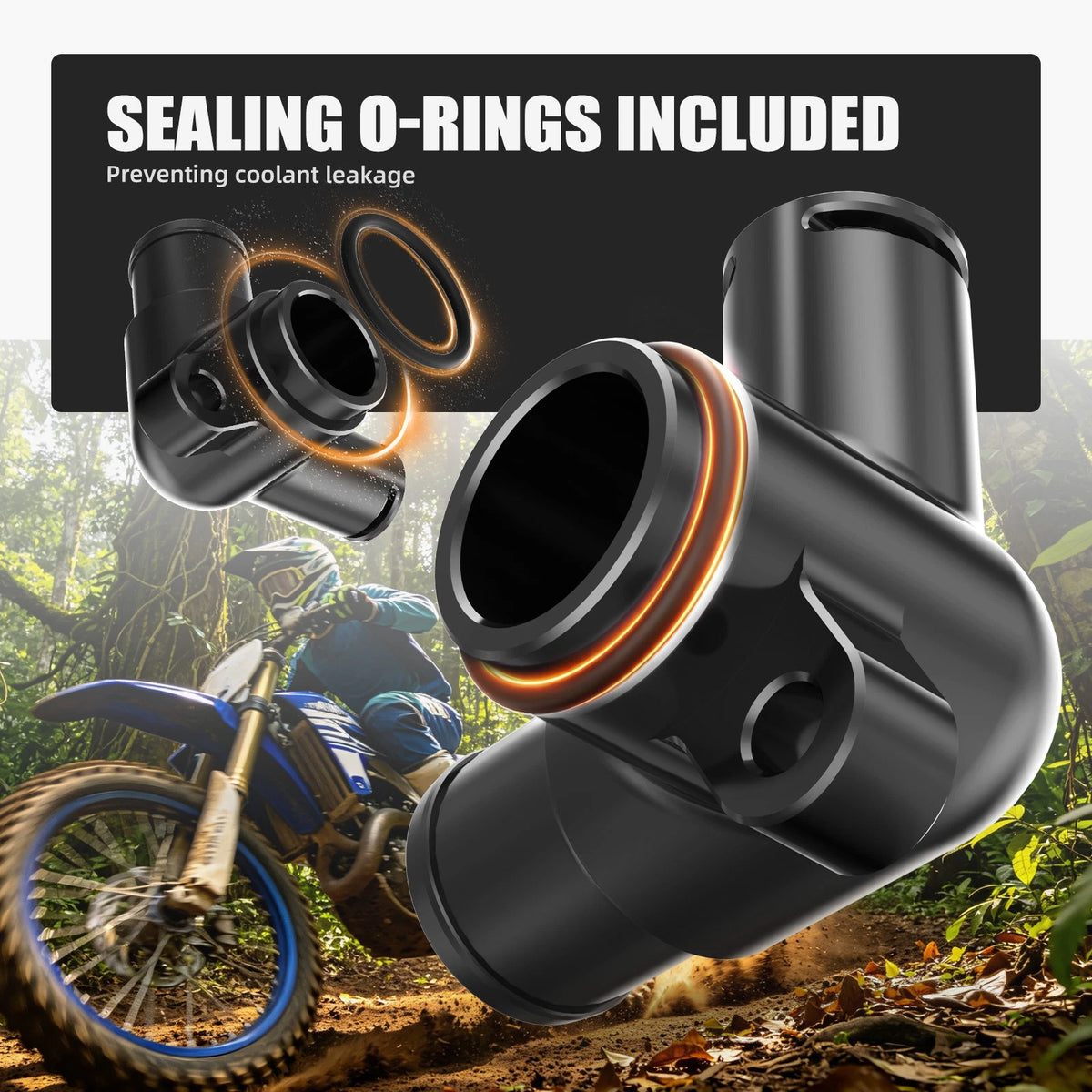 Aluminium Alloy Water Pipe Connector for Yamaha YZ450F WR450F (2024–2026)