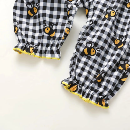 Baby Girl Sleeveless Romper Jumpsuit with Headband for Infant