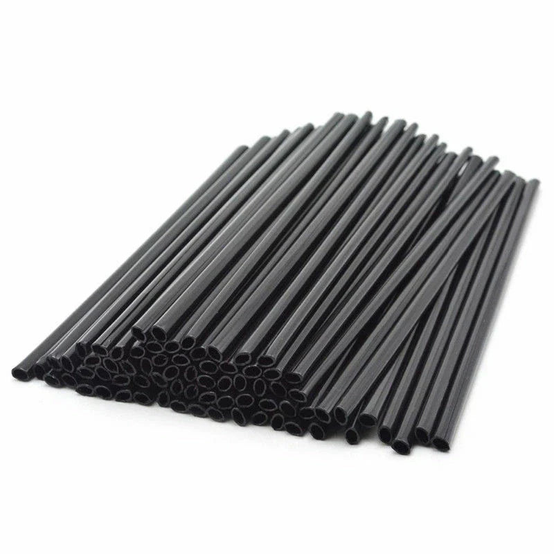 72x Black Wheel Spoked Protector Wraps for Motorcycle Bicycle