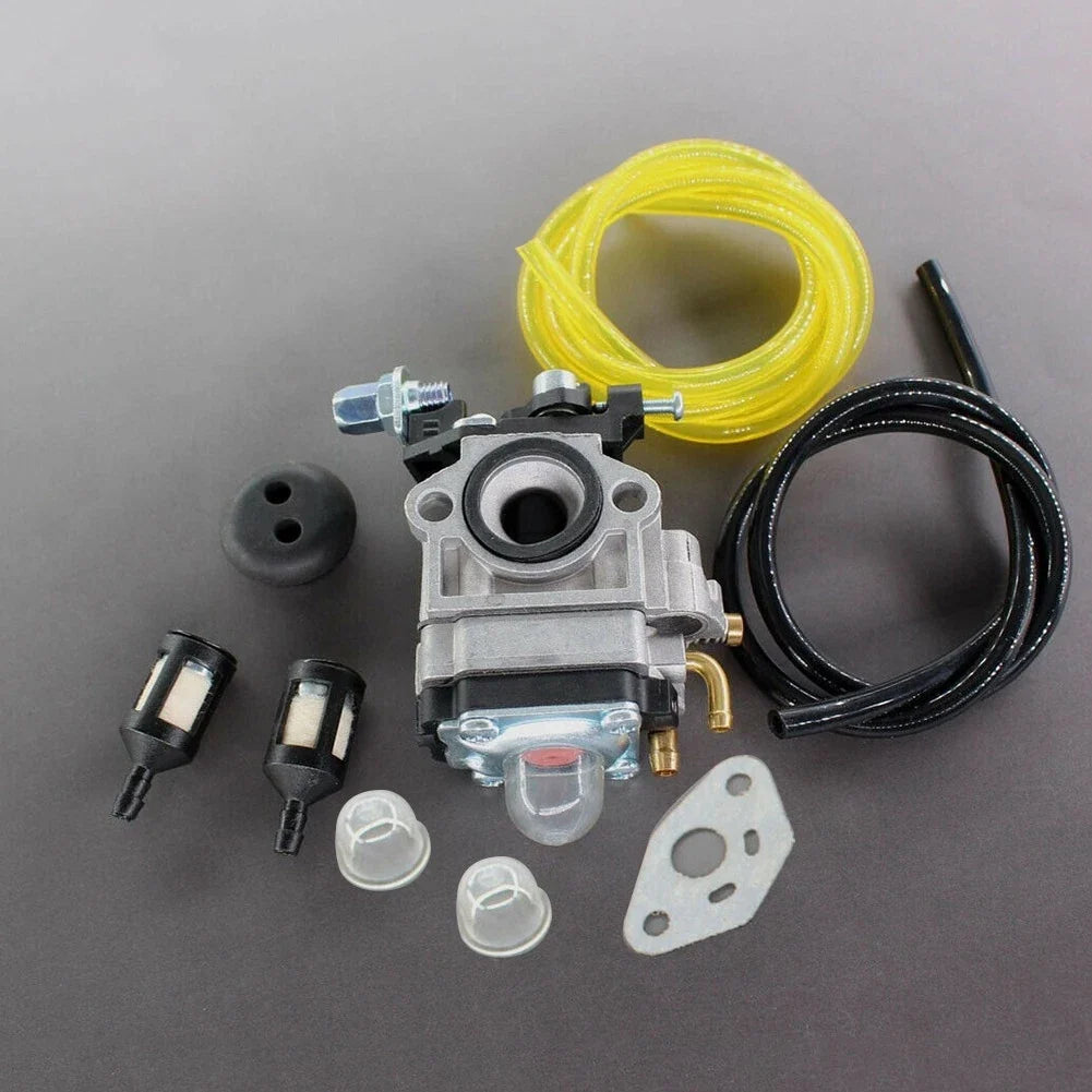 Carburetor for 22.5CC 23CC Scooter Engines (with Gasket, Bulb, Fuel Filters)