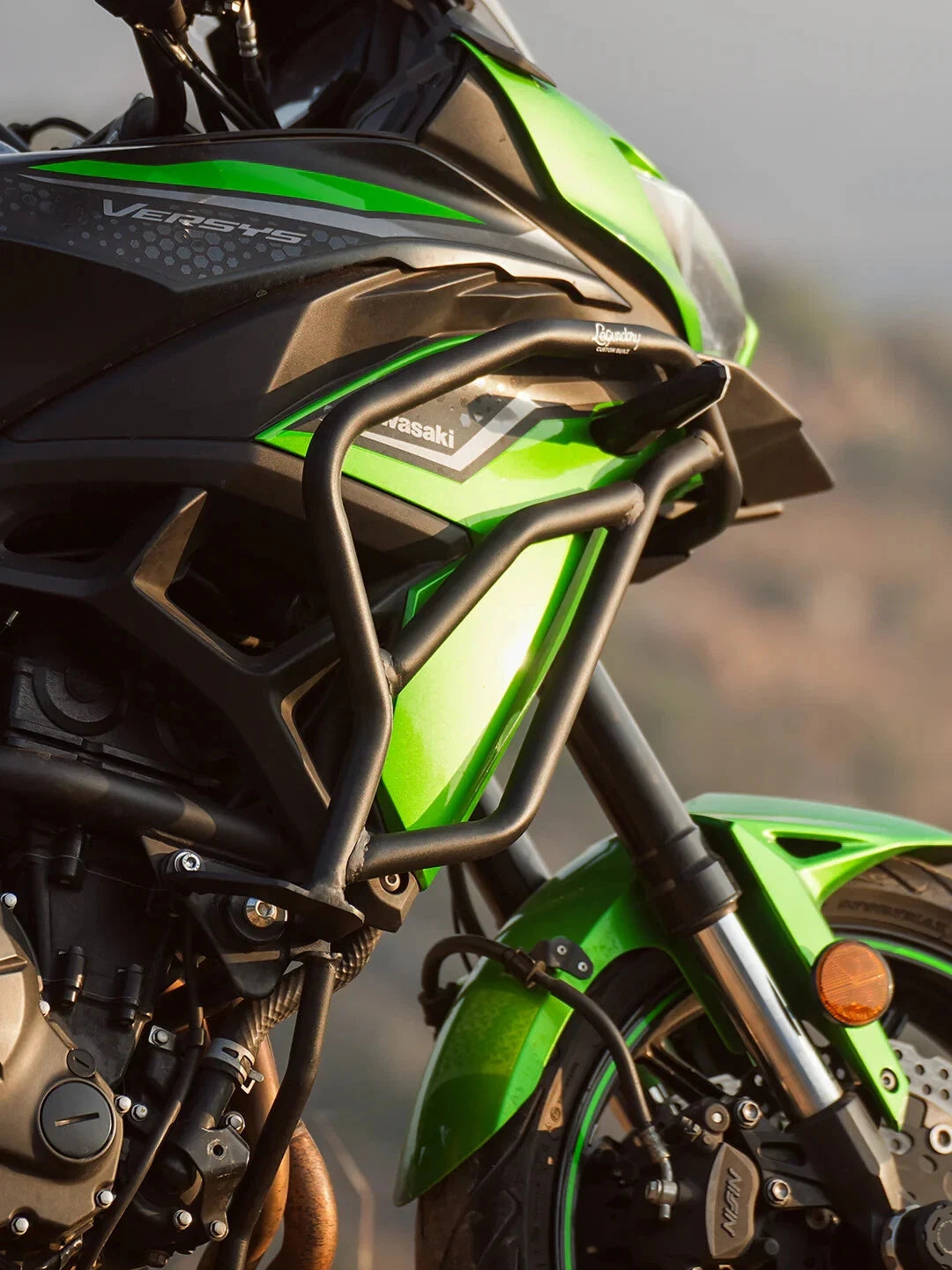 Crash Guard for Kawasaki Versys 650 (2015–2023) Black