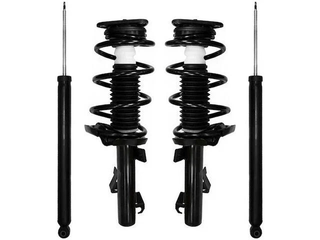 Set of 2 Front and Rear Suspension Strut and Shock Absorber Assembly Kit WM718RF