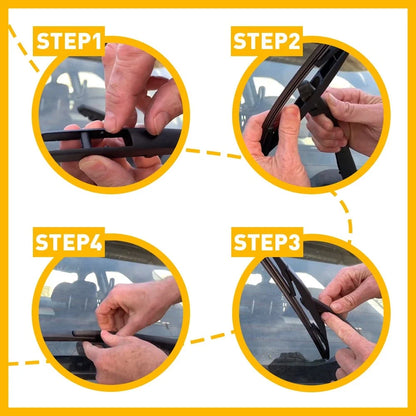 Set of 2 Rear Window Wiper Arm and Blade for KIA Sportage (2005–2010)