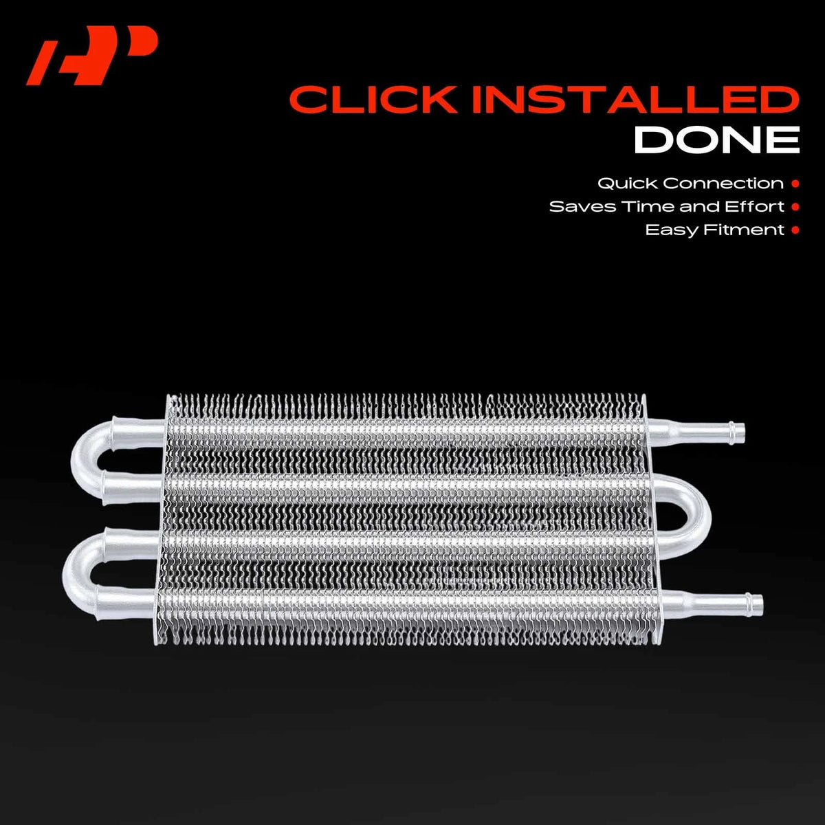 4Rows Transmission Oil Cooler for Ford Dodge Jeep Toyota (OC-1401, M-OC-1401, OC1401)