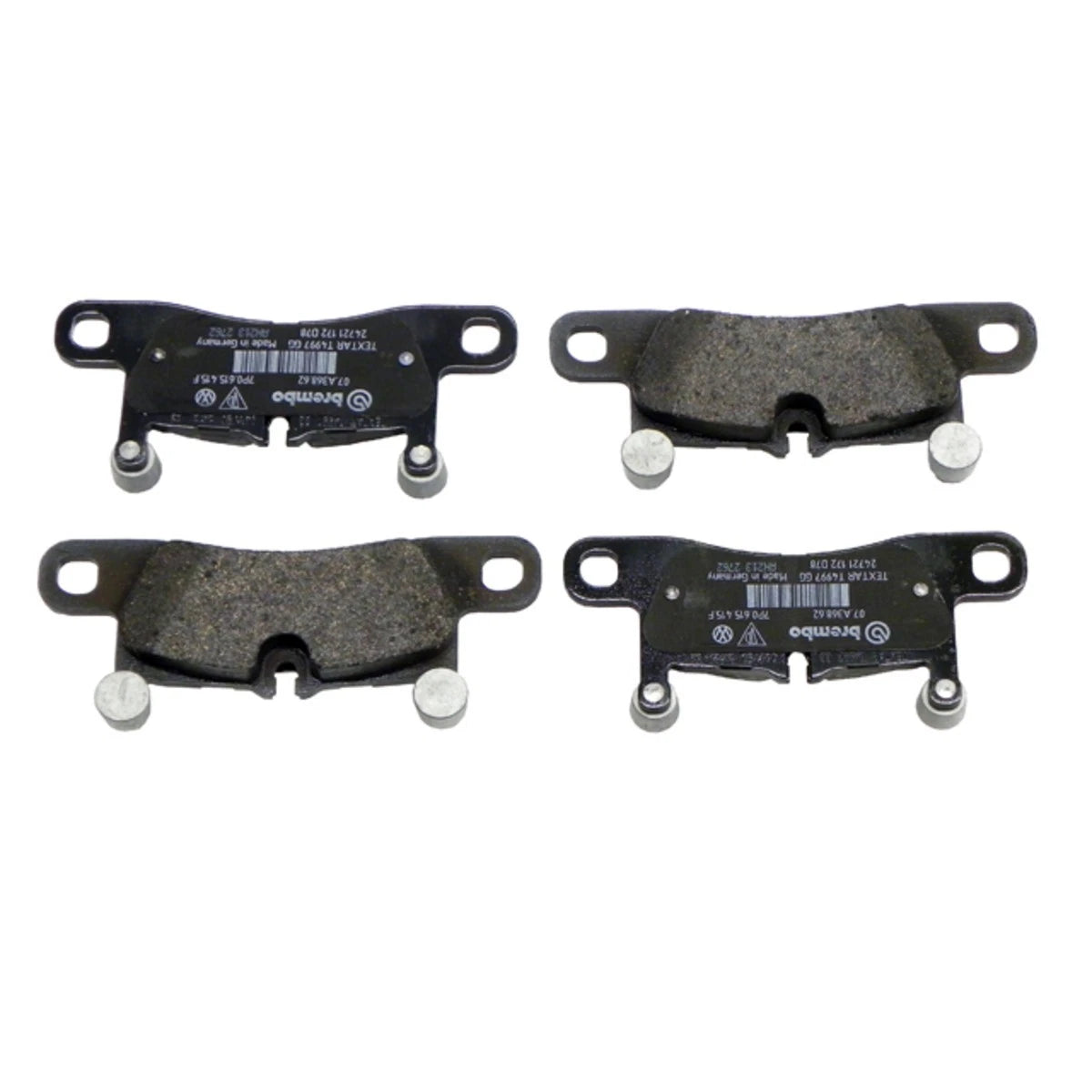 2X Brake Pad Set for Porsche Cayenne (2011–2014) PAA698451A