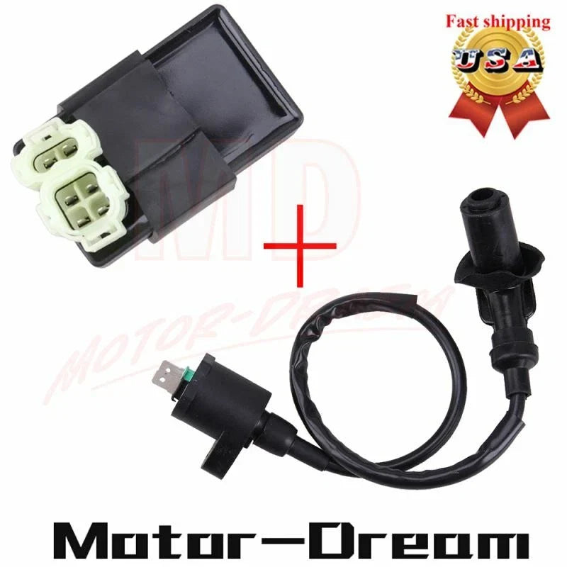 CDI Box + Ignition Coil for Honda FourTrax 300 TRX300 (1988–1993)