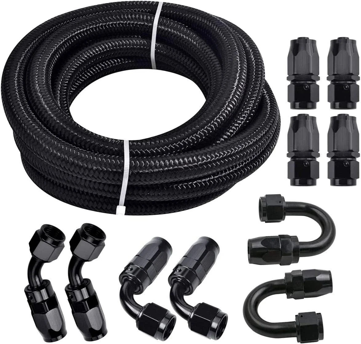 3/8 6AN Fuel Line Hose Kit for Universal Applications (20FT)
