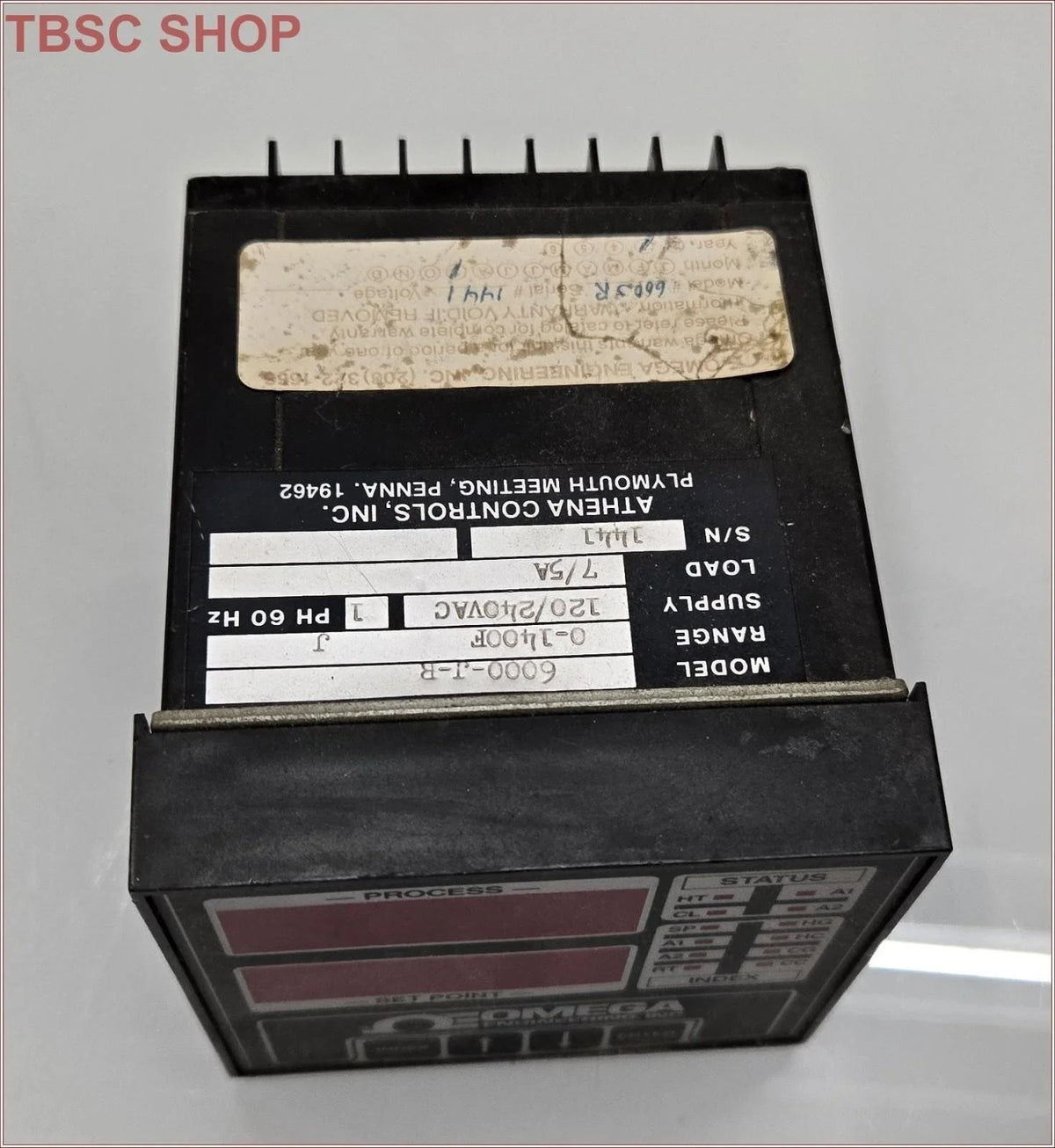 ATHENA 6000-J-R Thermocouple for Omega Engineering (0-1400F)