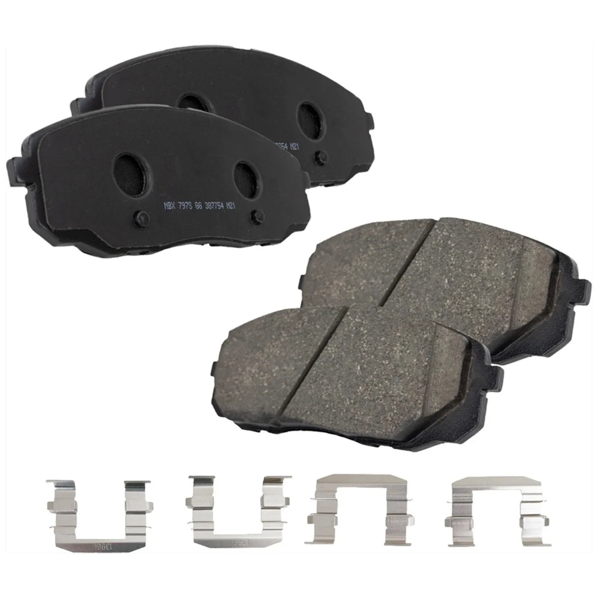 Front Brake Disc Rotors and Pads Kit for Kia Sedona (2015–2021)