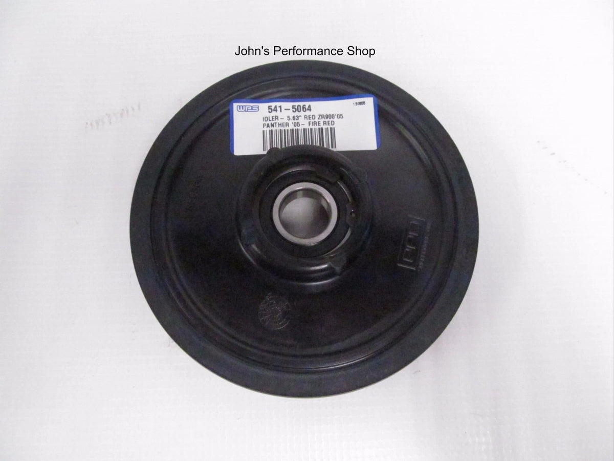 Red Idler Wheel for Snowmobile Suspension (541-5064) 5.63" with 6004-2RS Bearing