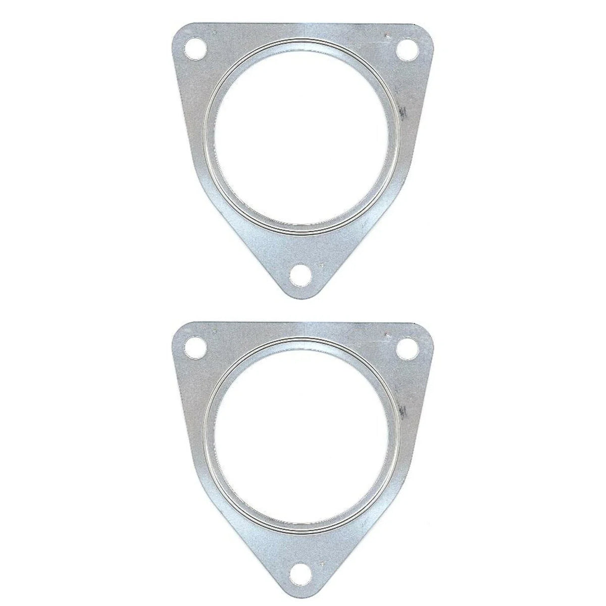 2X Exhaust Pipe Flange Gasket Set for Q7 Touareg 3.0L V6 Turbocharged