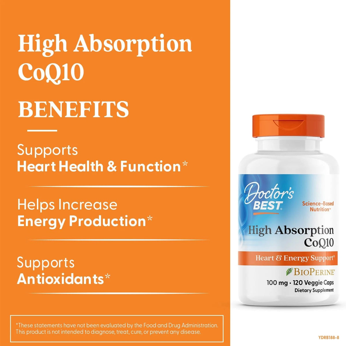 CoQ10 Supplement for Health (120 Count)