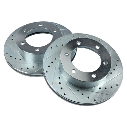 2X Brake Discs Front AWD for Toyota Tacoma (1995–2004) 17983724, S31165, BR31165