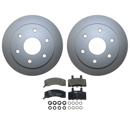Front Brake Kit 295mm Rotors & TRW Low-Met Pads for Blazer Tahoe K1500 Yukon (1995–2000)