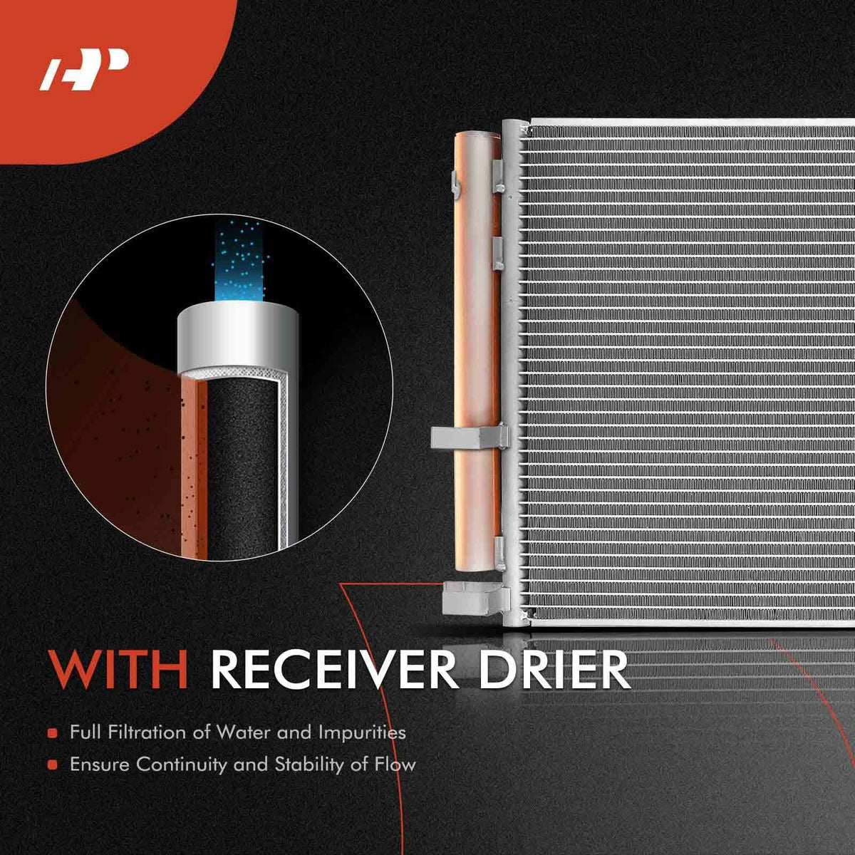 Cooling Kit for Mazda 5 L4 2.5L (C51361480A, C51361480B, LFYA15SB0)