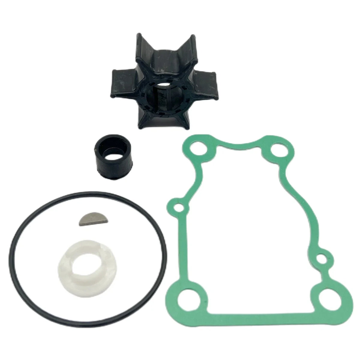 Water Pump Impeller Kit for Yamaha 2-Stroke 40 50 HP (63D-W0078-01)