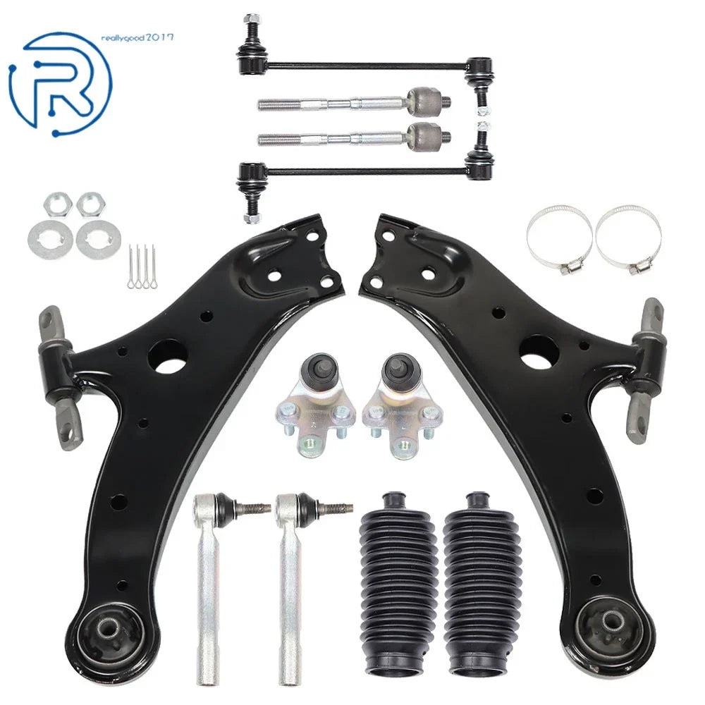 Front Lower Control Arm Ball Joint Tie Rod Boot for Toyota Venza (2009–2016)
