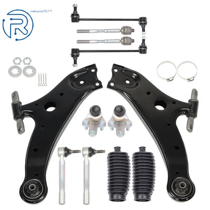 Front Lower Control Arm Ball Joint Tie Rod Boot for Toyota Venza (2009–2016)