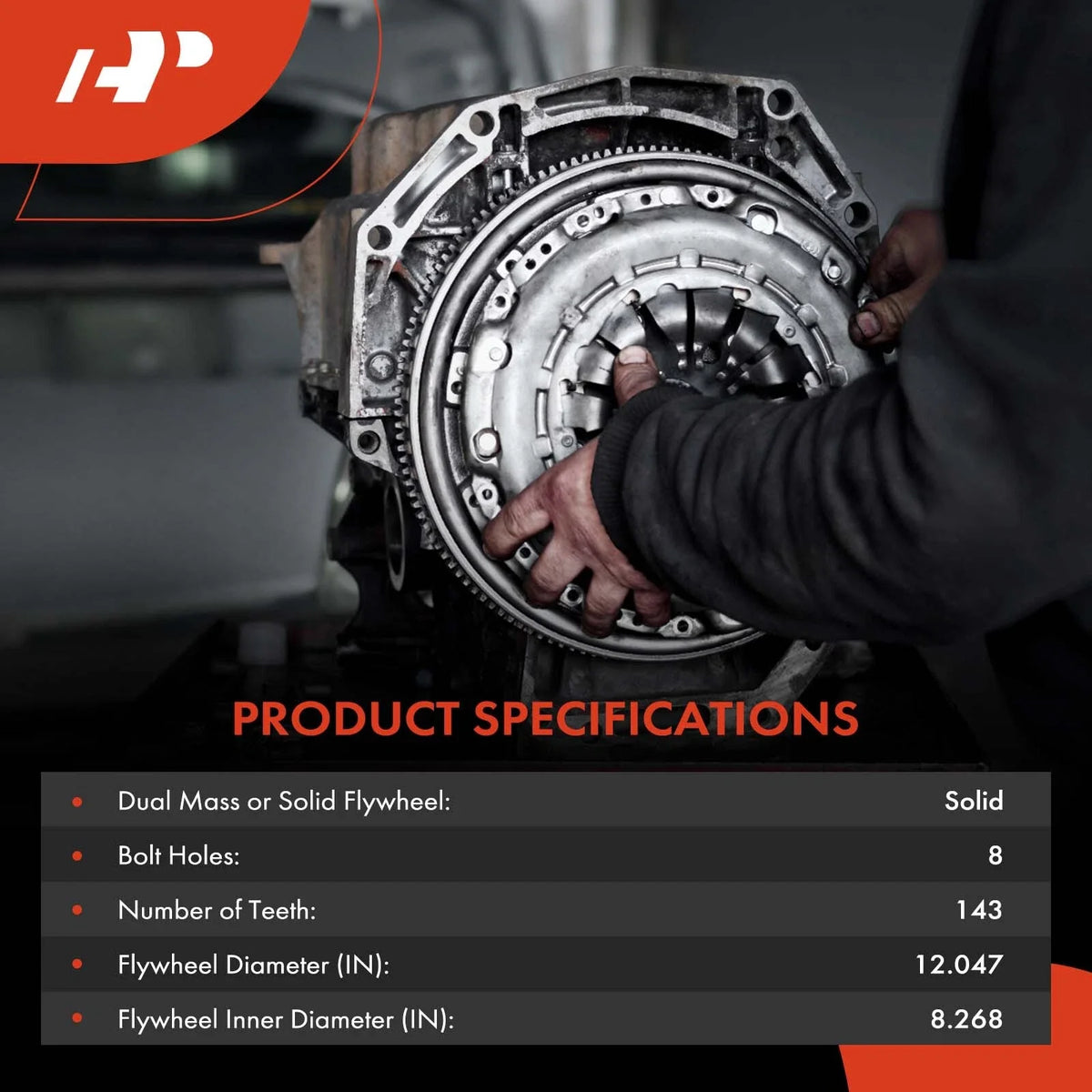 Clutch Flywheel for Dodge Dakota Ram 1500 Mitsubishi Raider (2001–2009)