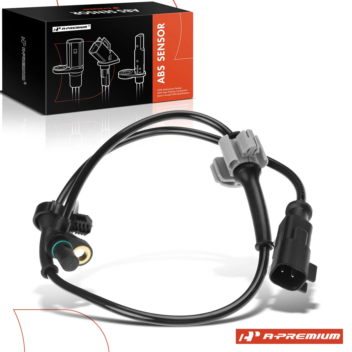 ABS Wheel Speed Sensor for Chevy Silverado 1500 GMC Sierra 1500 Yukon (23498355)