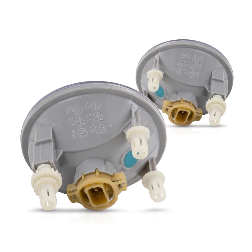 Fog Light Pair for Chevy Silverado 2500 HD (2015–2018) FBA-PLX-M0-GM522-B0000-CL360A4, GM2590104