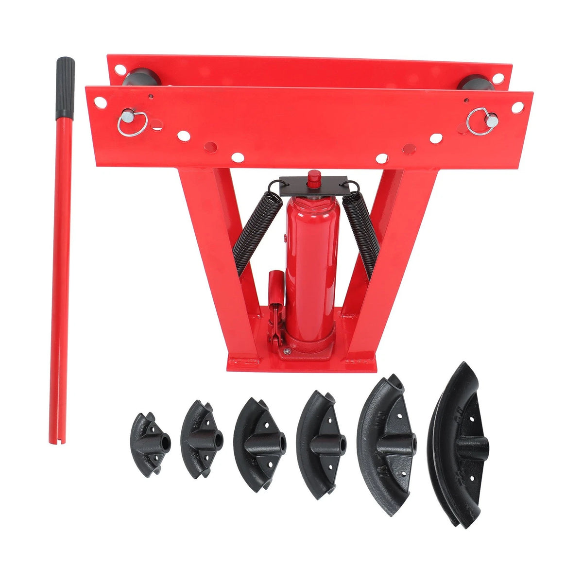 12 Ton Manual Hydraulic Pipe Bender Tool for Exhaust Tubing (No Year Range)