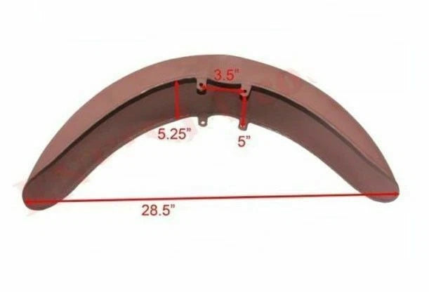 Front Mudguard Fender for BSA A65 A50 A10 Goldstar Road Rocket (1965–1970)